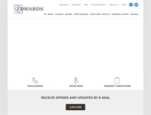Tablet Screenshot of edwardscoaches.co.uk